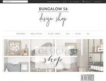 Tablet Screenshot of bungalow56.com